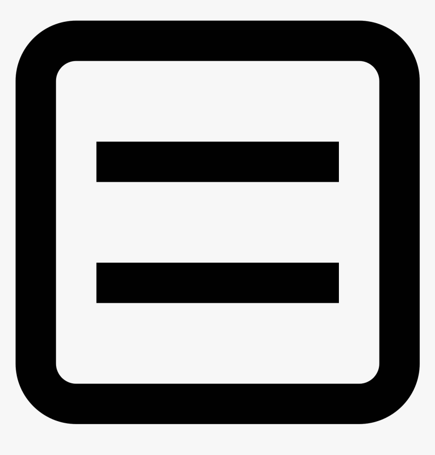 Mathematical Equal Sign Icon Stock Vector Quka Clipart - Equals White Png, Transparent Png