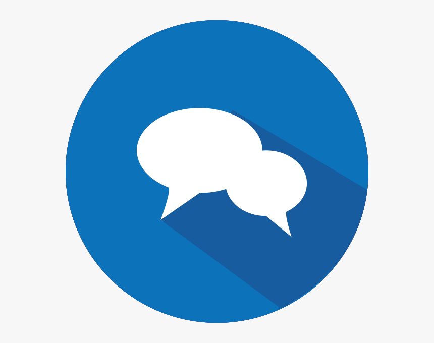 Circle Blue Youtube Logo, HD Png Download