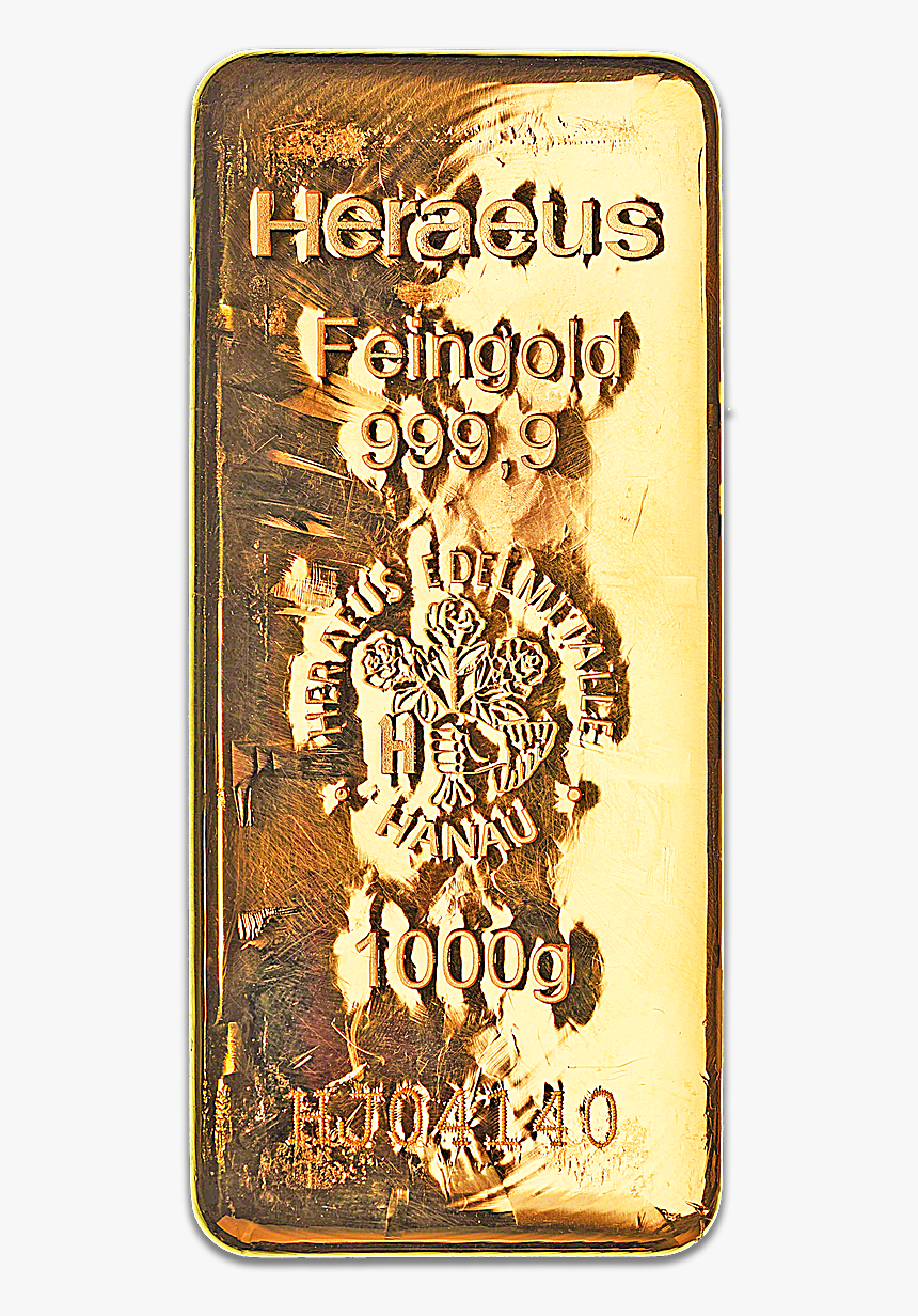 Heraeus Gold Bar - Illustration, HD Png Download