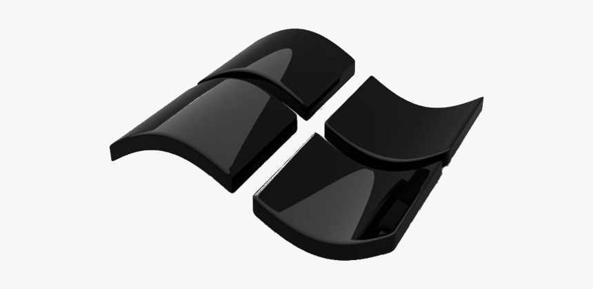 Windows Icon Black And White - Black And Green Windows, HD Png Download