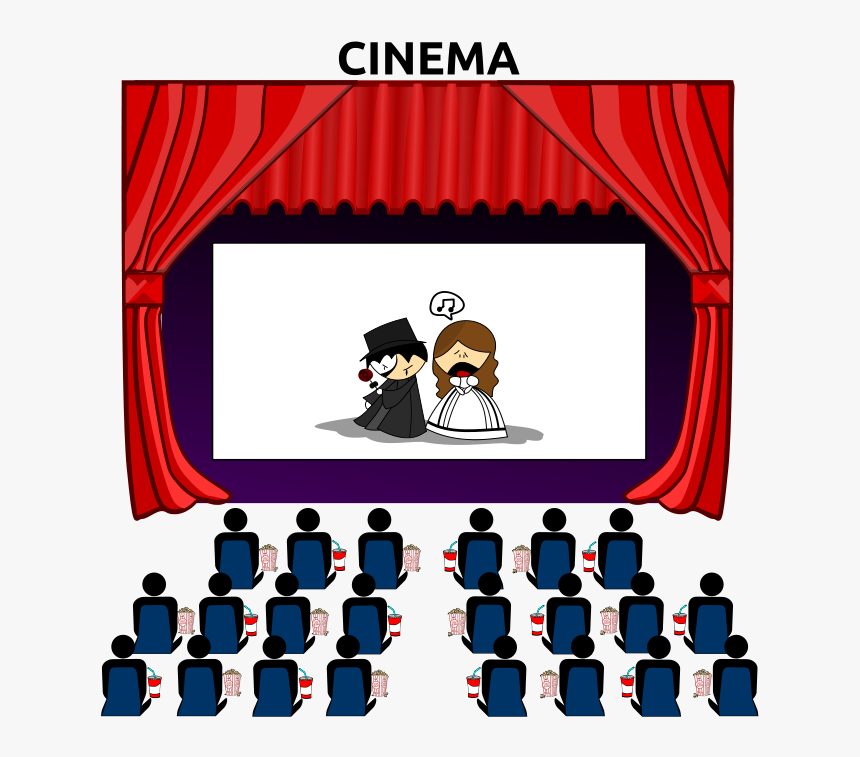 Movie Theater Clipart, HD Png Download