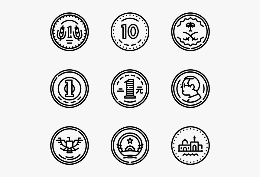 Asia Coins - Mountain Icon Vector, HD Png Download