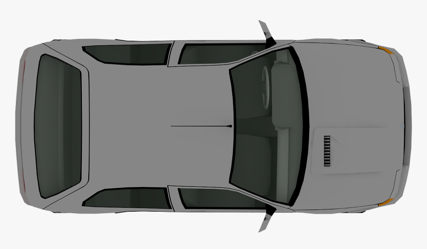 Auto Desde Arriba Png, Transparent Png