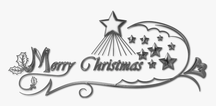 Christmas Text 8 - Christmas Text Png, Transparent Png