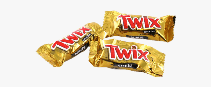 Mini Twix Bars - Twix Chocolate Png, Transparent Png