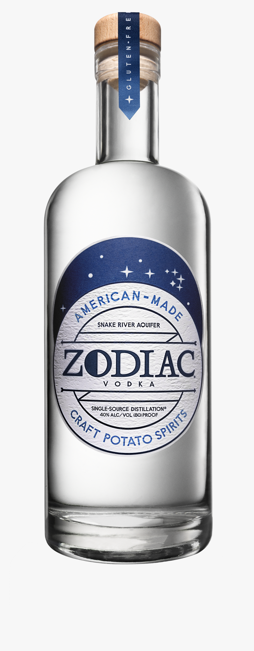 Zodiac Bottle Final Copy1 - Zodiac Vodka, HD Png Download