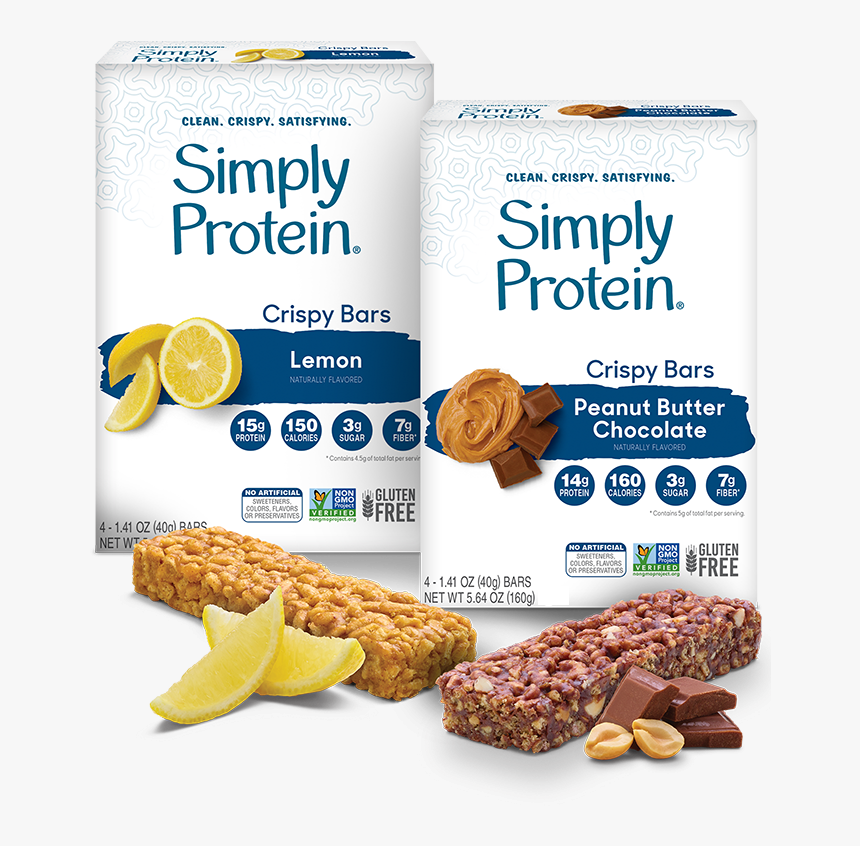 Simply Protein Crispy Bars, HD Png Download