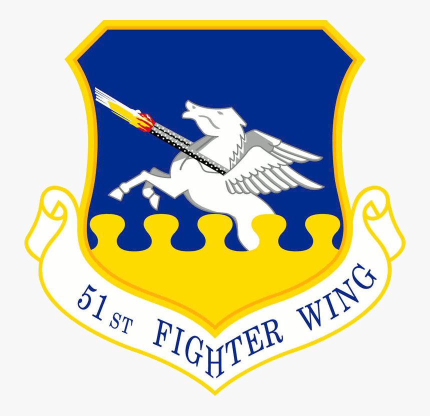 51st Fighter Wing - 51st Fighter Wing Patch, HD Png Download