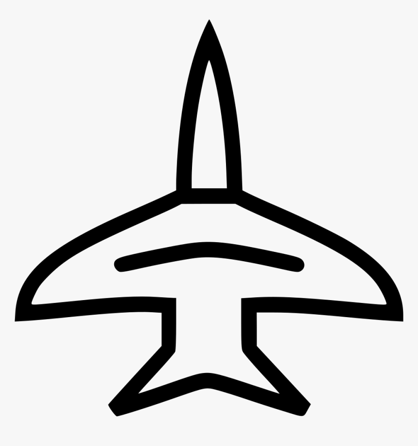 Fighter Jet Ii - F 16 Jet Drawing, HD Png Download