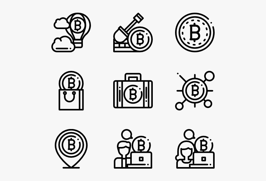Blockchain - Cryptocurrency Icon Png, Transparent Png