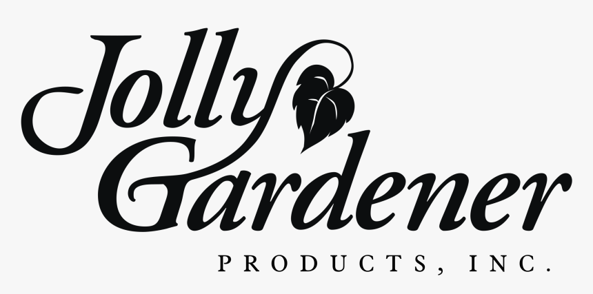 Jolly Gardener Products Logo Png Transparent - Calligraphy, Png Download