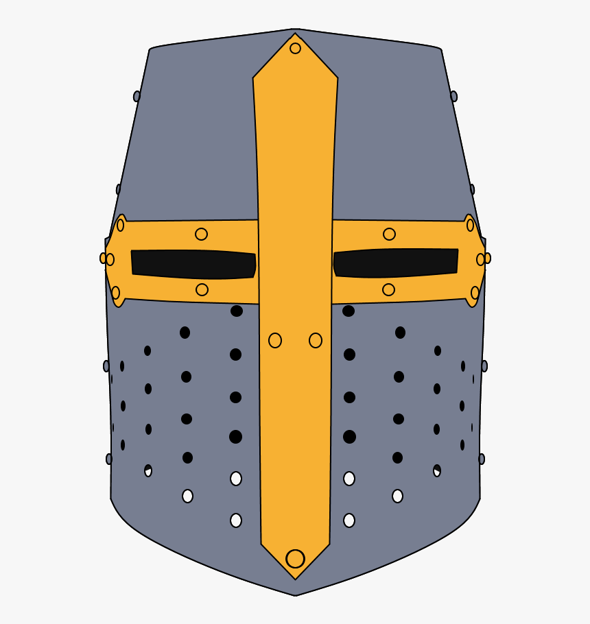 Crusader Helmet No Background , Png Download - Crusader Helmet Transparent Background, Png Download