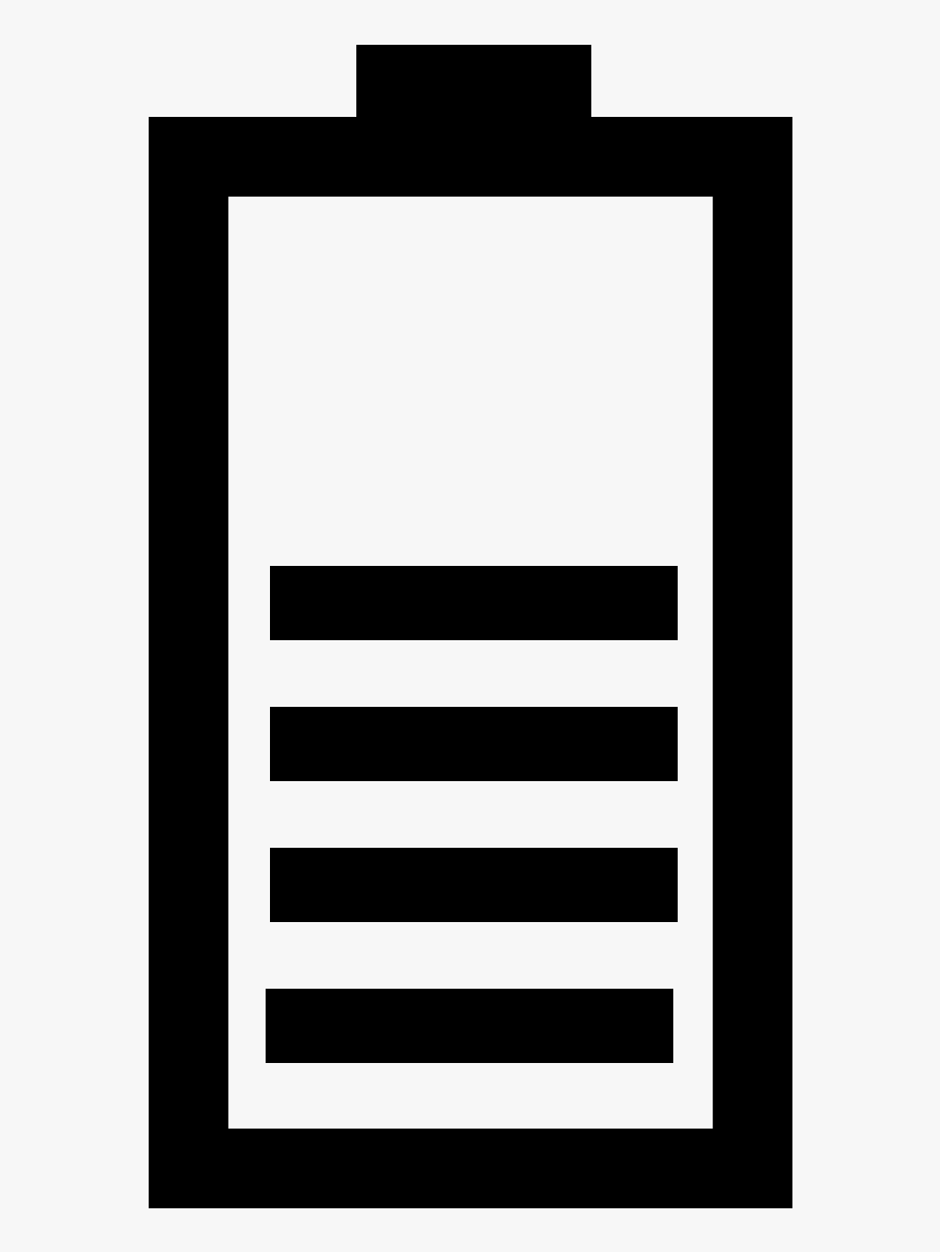 Battery Icon Png , Png Download - Monochrome, Transparent Png
