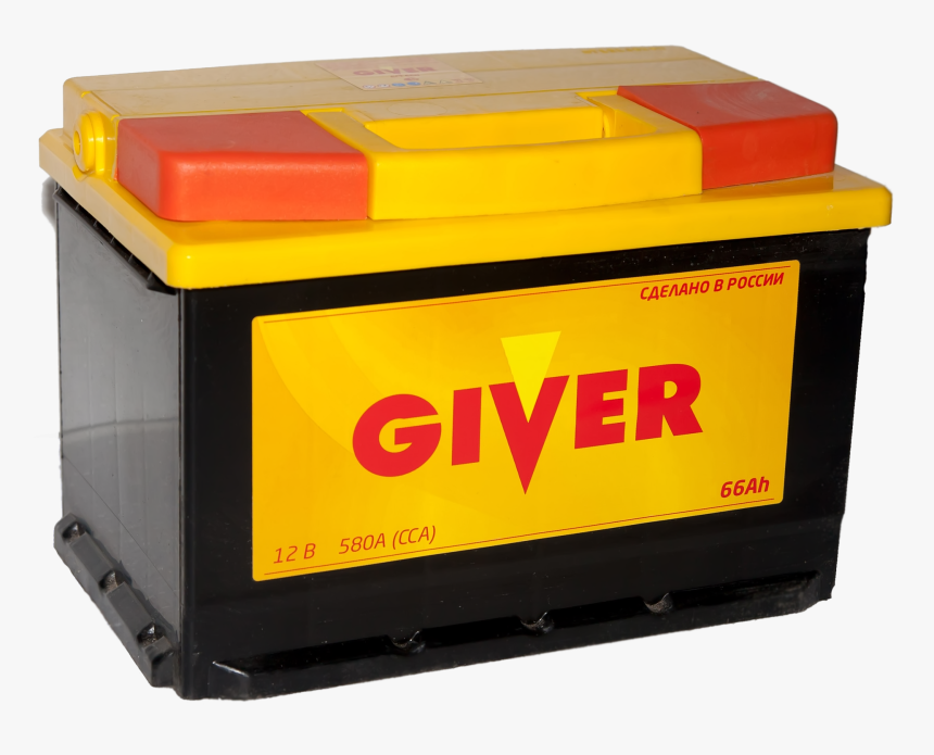 Download For Free Automotive Battery Png Image - Аккумулятор Пнг, Transparent Png