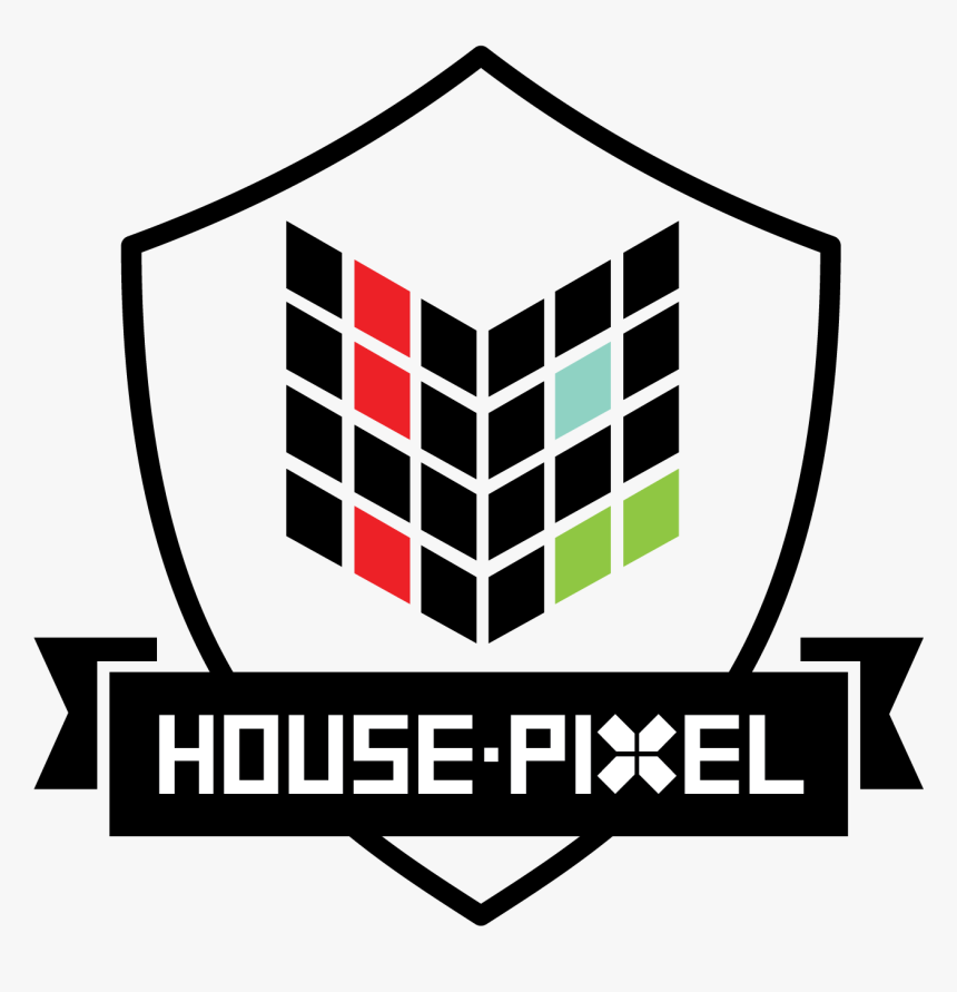 Housepixel Shield Black Logo - Rubik's Cube, HD Png Download