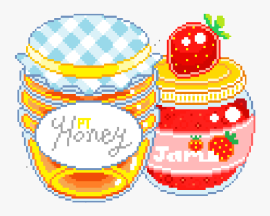 Cute Pixel Pastel Sticker - Pixel Honey, HD Png Download