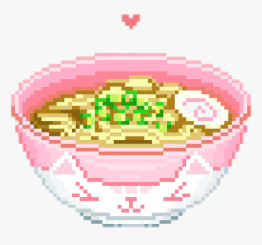 Kawaii Food Pixel Pixeled Foodkawaii - Kawaii Pixel Png, Transparent Png