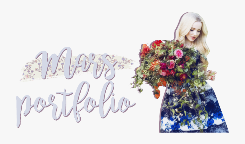 Transparent Lily Collins Png - Dove Cameron Flowers, Png Download