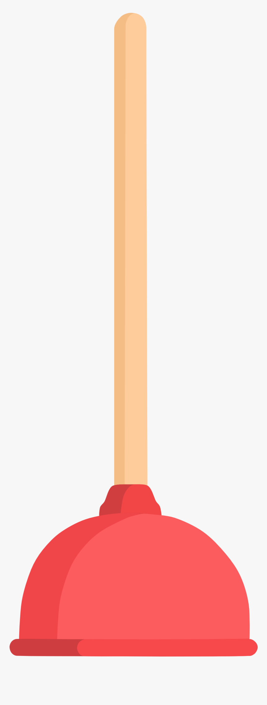 Red Plunger Transparent File - Snow Shovel, HD Png Download