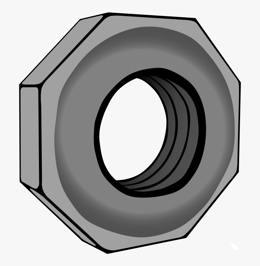 Hex Nut Clip Art, HD Png Download