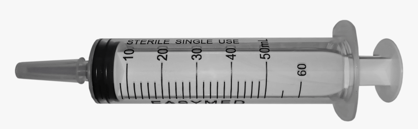 Med Irrigation Syringe Consists Of The Barrel, Plunger, - Tool, HD Png Download