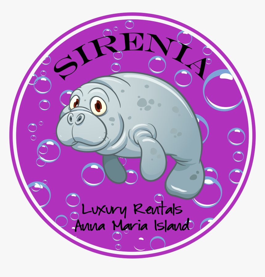 Transparent Manatee Png - Anna Maria Island Home Rental, Png Download