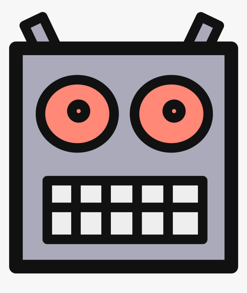 Icon Robot Size - Robot Icon Svg, HD Png Download
