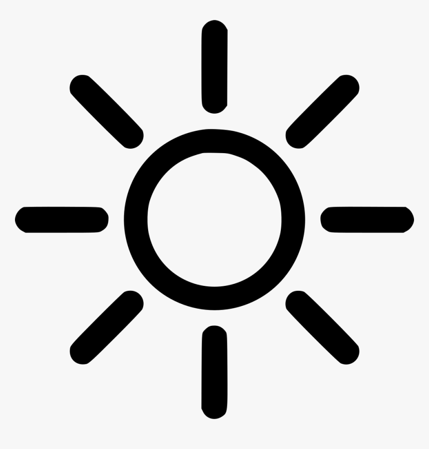 Bright Brightness Color Ink Print Function - Icon Brightness, HD Png Download