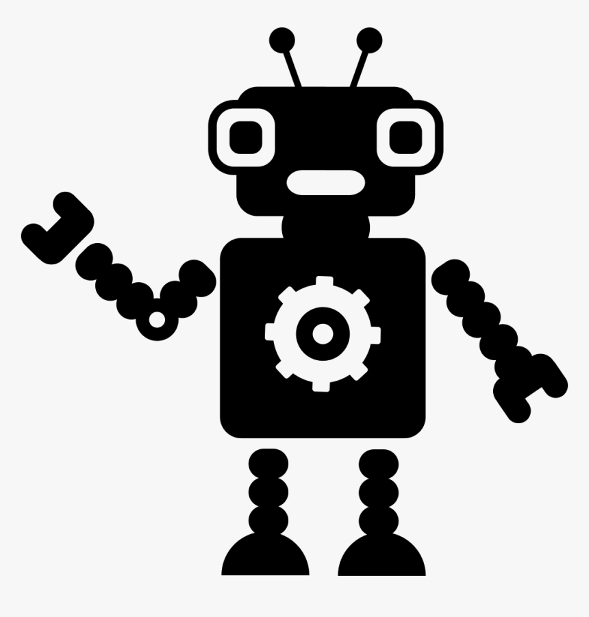 Robot With A Gear - Computer Science Transparent Background, HD Png Download