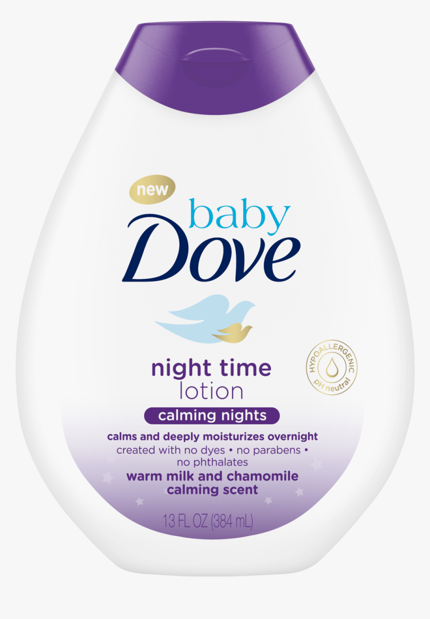 Baby Dove Calming Nights Lotion 13 Oz - Baby Dove Night Time, HD Png Download