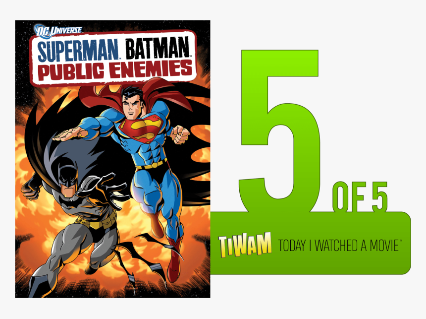 Superman Y Batman Enemigos Publicos, HD Png Download