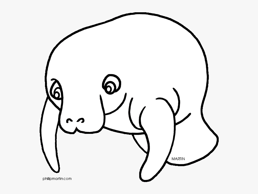 Marine Clipart Cliparts Co Welcome To Florida Clip - Clipart Manatee, HD Png Download
