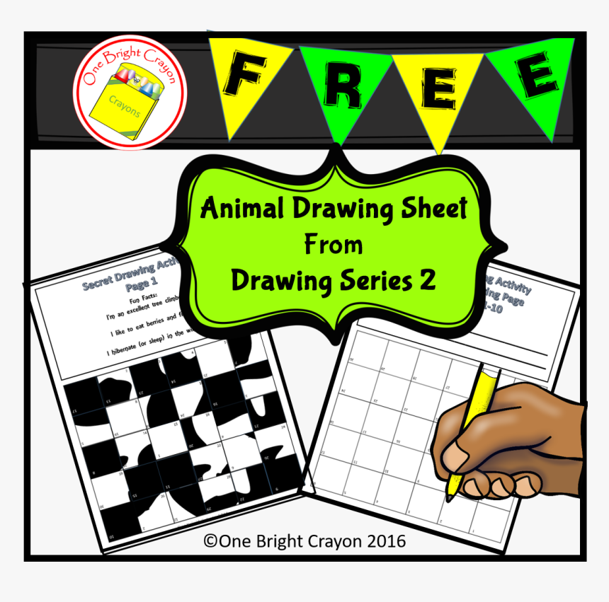 Clip Royalty Free Stock One Bright Crayon Teaching - Cartoon, HD Png Download