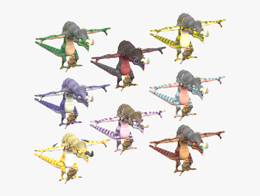 Download Zip Archive - Zelda Breath Of The Wild Lizalfos, HD Png Download