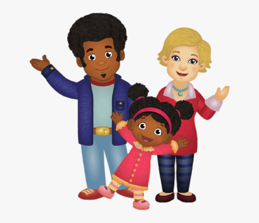 Elaina And Her Family - Music Man Stan Daniel Tiger, HD Png Download