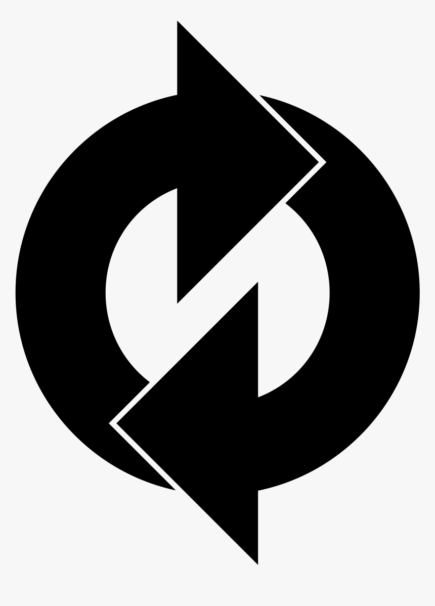 Angle,symbol,monochrome - Loop Clipart, HD Png Download