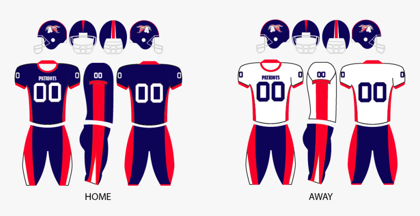 Cifl Uniform Porthuron - Patriot Uniform History, HD Png Download