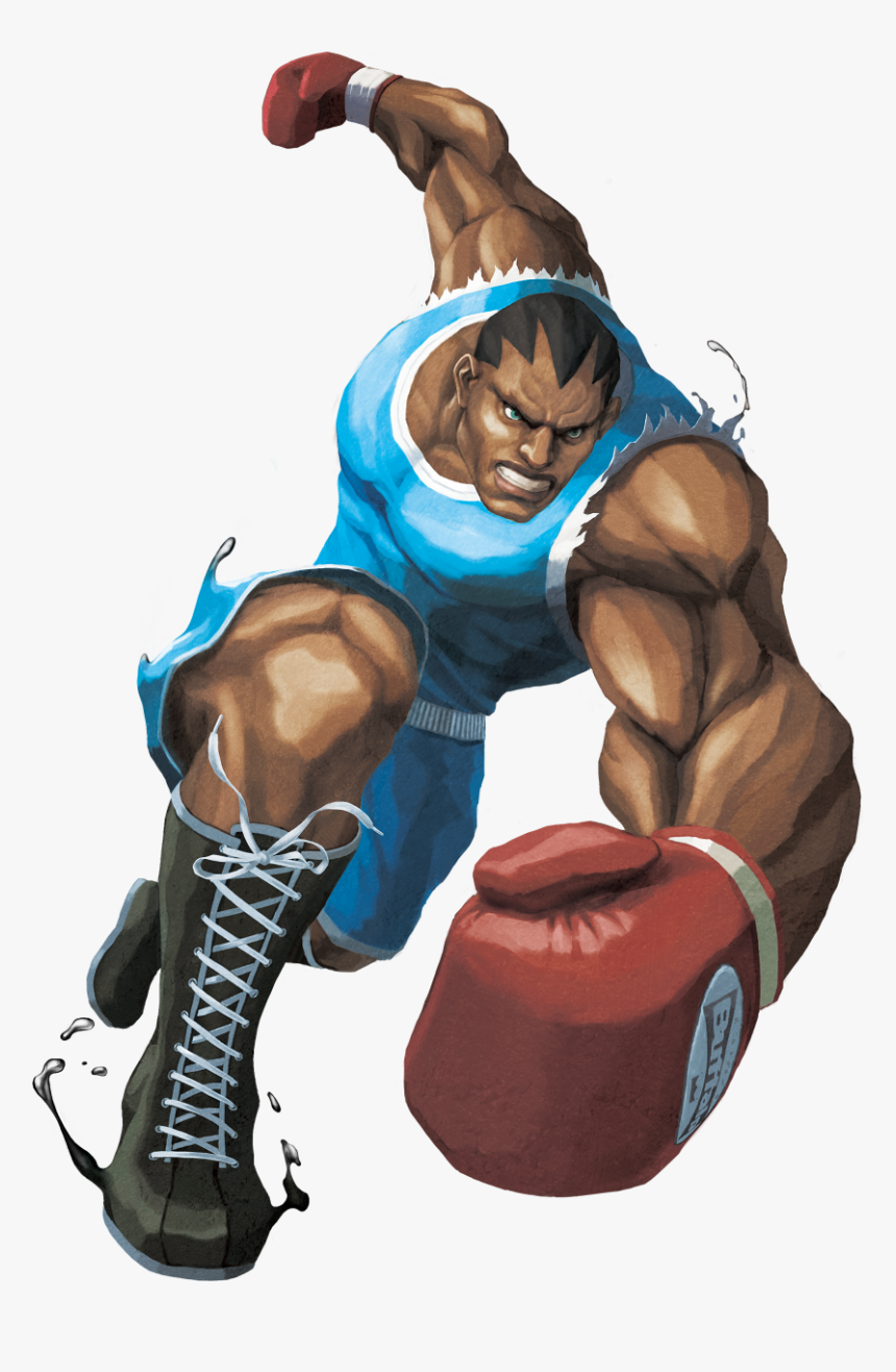 Street Fighter Punch Png - Street Fighter X Tekken Balrog, Transparent Png
