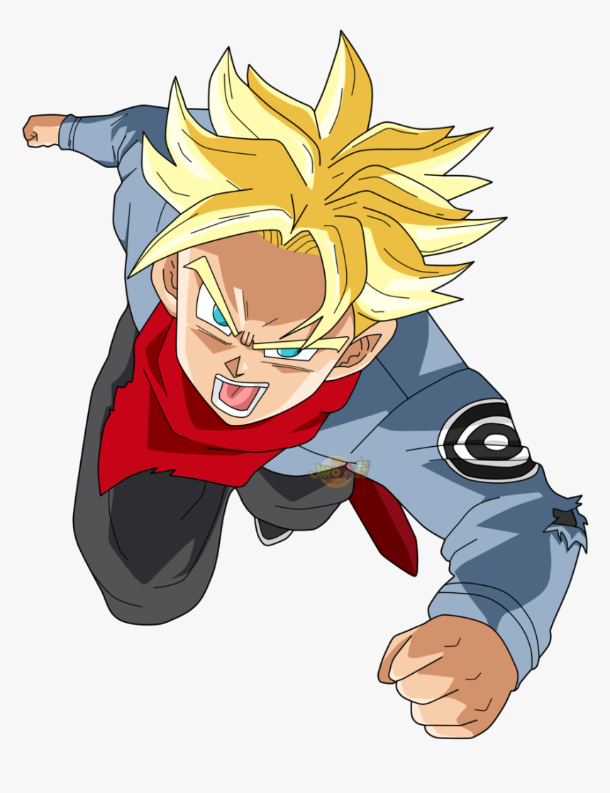 Mirai Trunks Briefs Followed - Trunks Ssj Blue Kaioken, HD Png Download