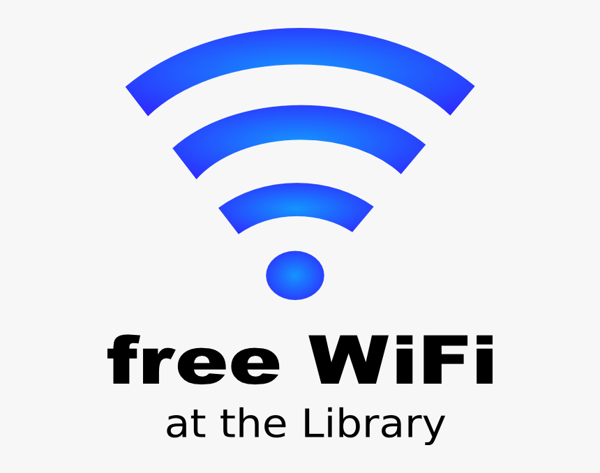 Library Wifi, HD Png Download