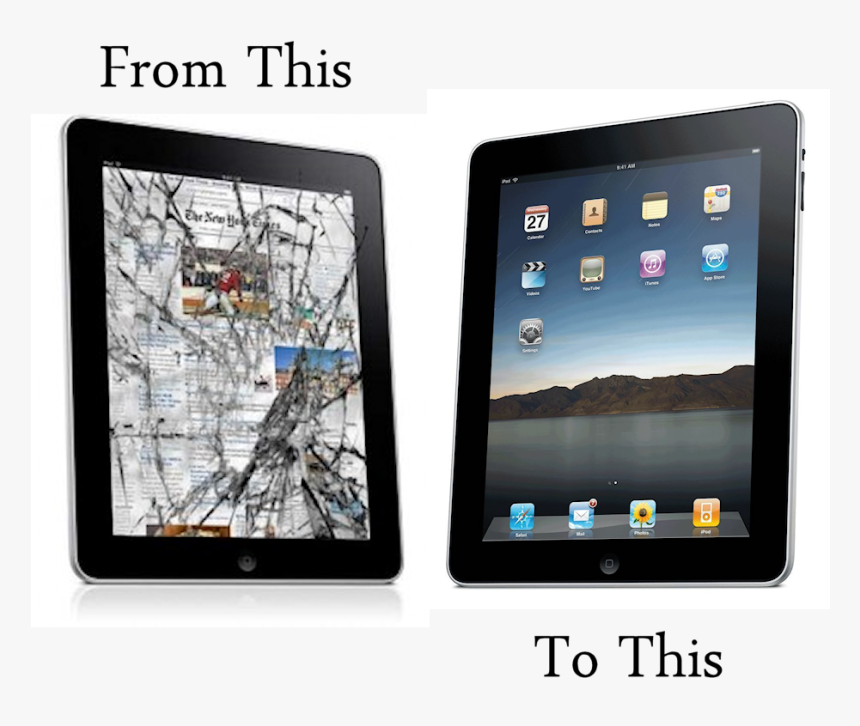 Repair Broken Ipad Tabet - Apple Ipad, HD Png Download