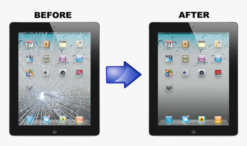 Before And After Phone Repair, HD Png Download