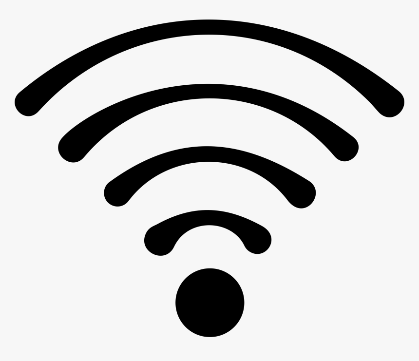 Unorthodox Wifi Signal Clip Arts - Signal Clipart Black And White, HD Png Download