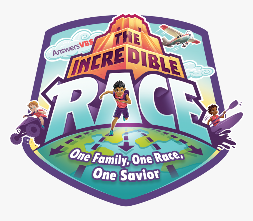 School Clipart Vacation Bible - Answers Vbs Incredible Race, HD Png Download