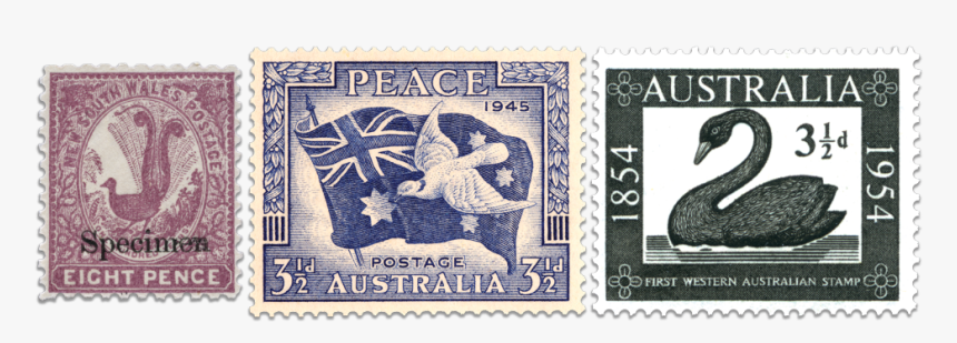 First Western Australian Stamp 1954 Value, HD Png Download