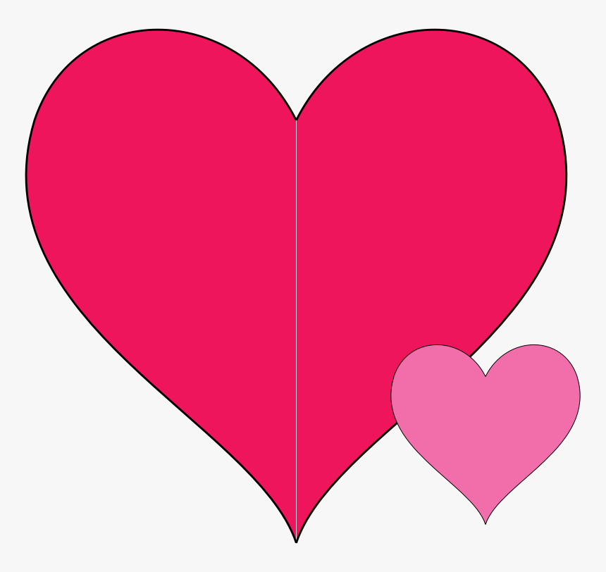 Clipart Double Hearts Doodle - หัว ปลา ช่อง นนทรี, HD Png Download