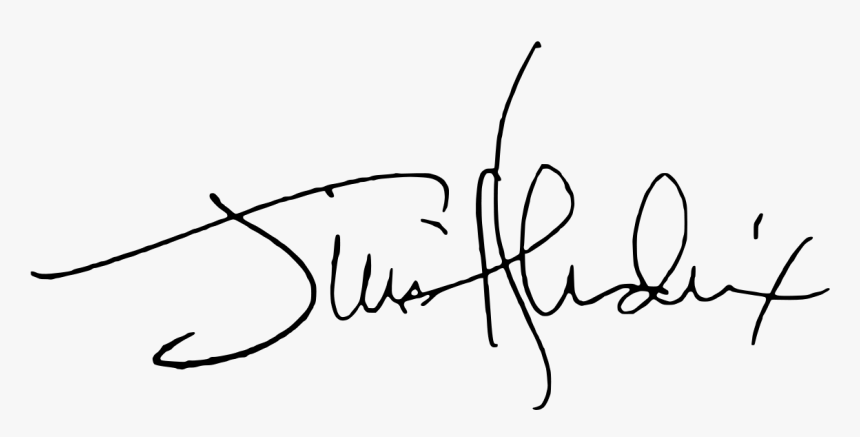 Jimi Hendrix Unterschrift, HD Png Download