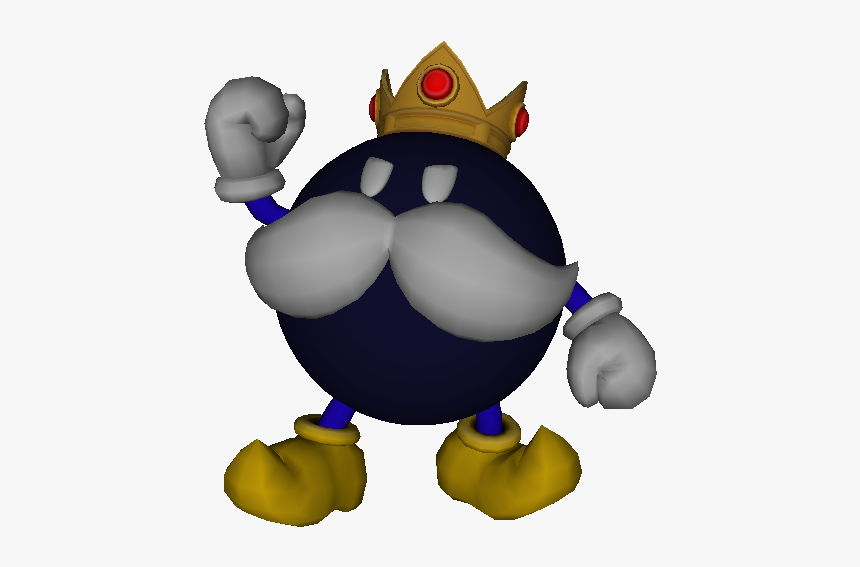 Download Zip Archive - King Bob Omb Model, HD Png Download