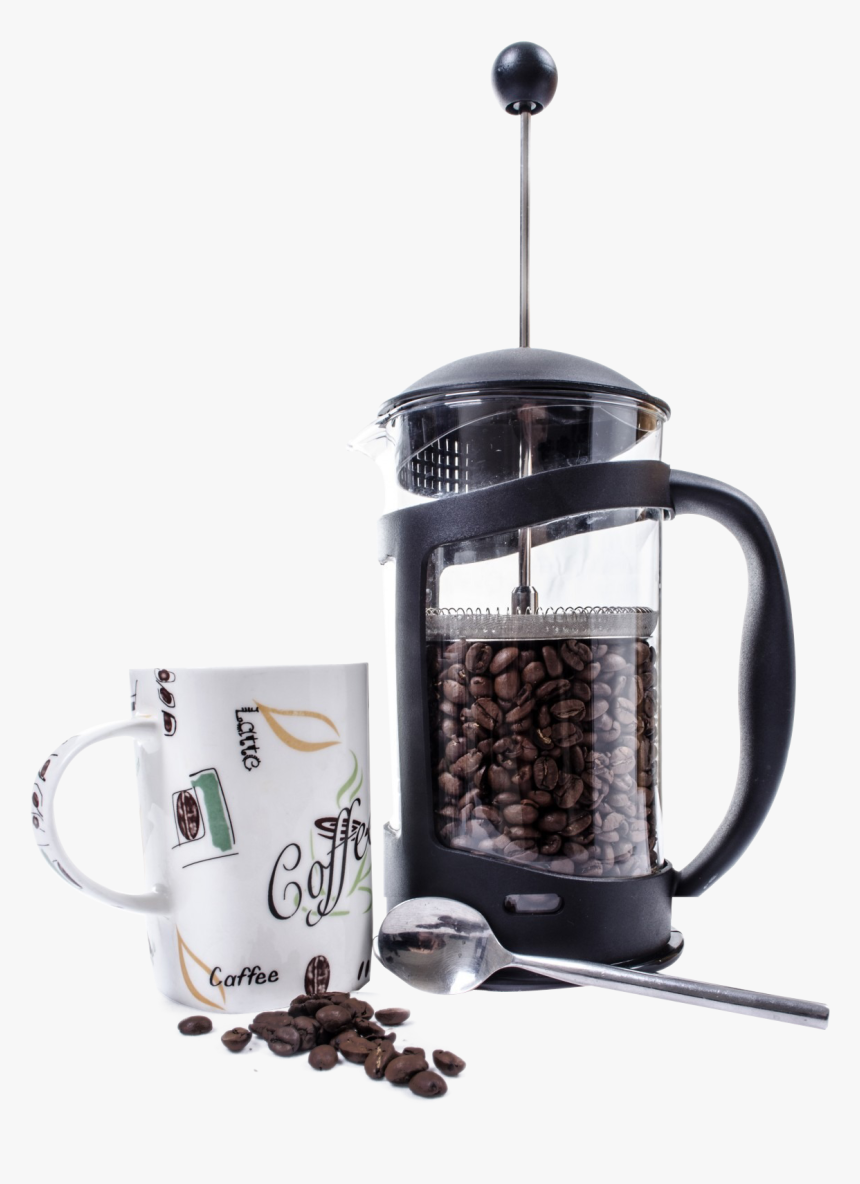 Coffee Grinder And Coffee Cup Png Image - Coffee Grinder Png, Transparent Png