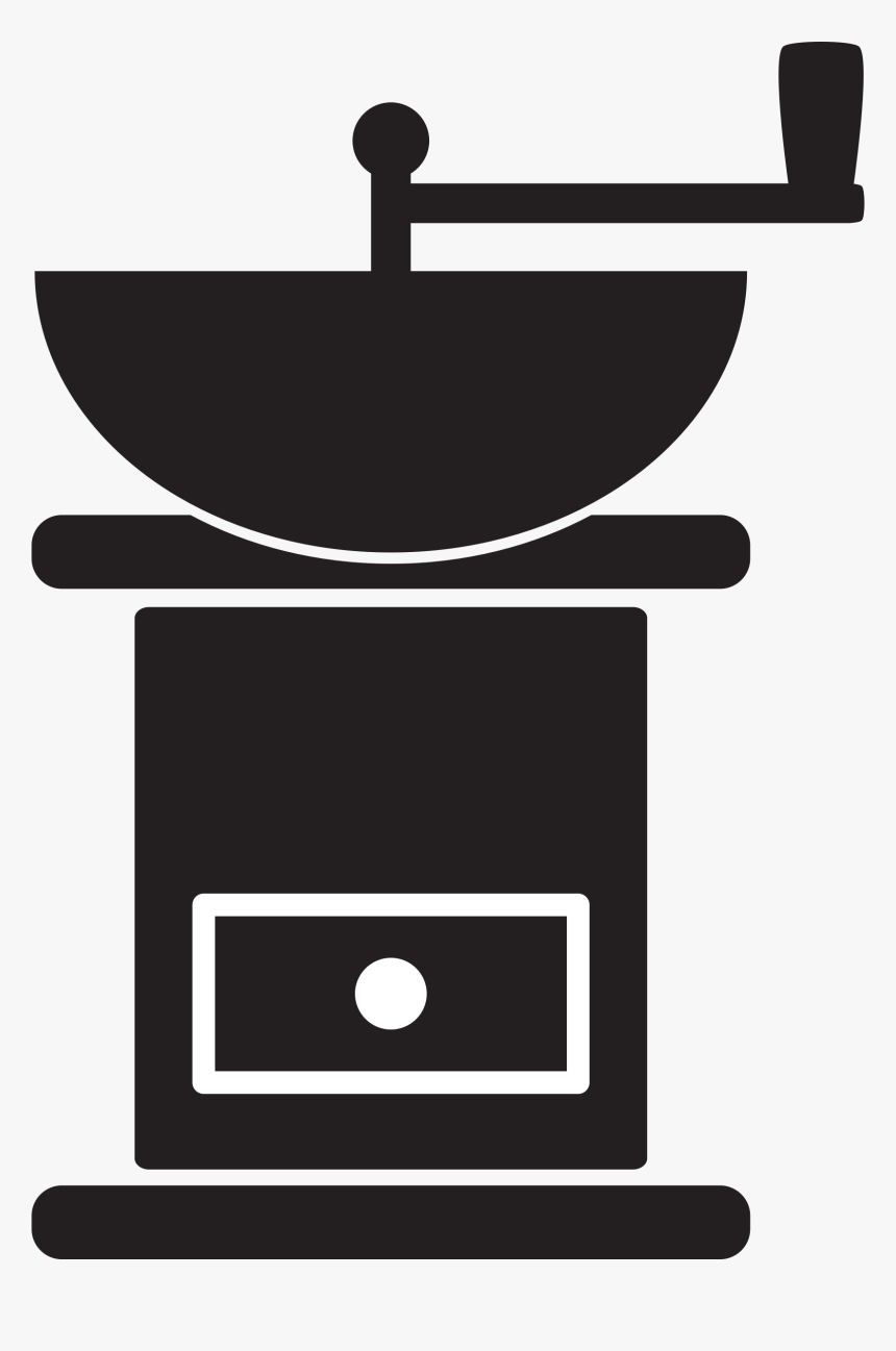 Coffee Grinder Clip Arts - Coffee Grinder Vector Png, Transparent Png